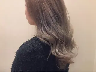セミロング カラー 大阪福島Sayaka 韓国束感マツエク🤍のマツエク・マツパデザイン