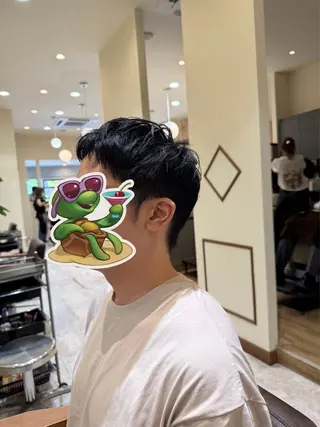 ショート メンズ Blossom 大山imafujiのヘアスタイル