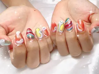 ネイル Cherie PINKのネイルデザイン