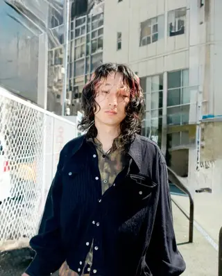ミディアム メンズ backbocker YUHOのヘアスタイル