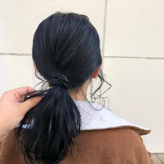 ミディアム ヘアアレンジ レイヤー/高橋 みく /池下/千種のヘアスタイル