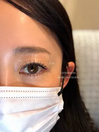 マツエク・マツパ Natsuki Eye,Hairのマツエク・マツパデザイン