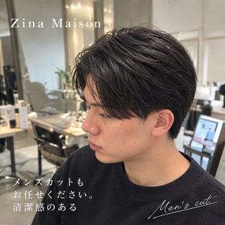 ショート メンズ 植田 敬太のヘアスタイル