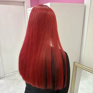 ロング カラー ブリーチ⏳艶カラー Natsukiのヘアスタイル