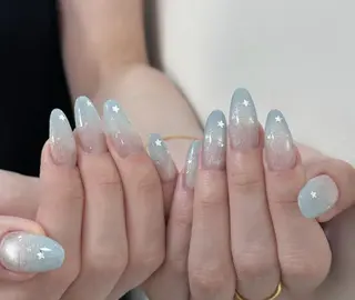 ネイル By moonネイル 🌷ワンホン/韓国風のネイルデザイン