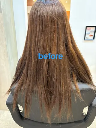 ロング 𝐩𝐞𝐚𝐤𝐲 ⋆⸜🧡⸝‍⋆菜々みのヘアスタイル