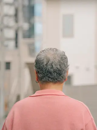ミディアム カラー パーマ メンズ 🔗メンズサロン🔗 Kieのヘアスタイル