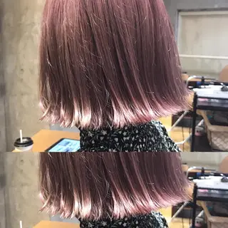 ショート カラー パーマ ヘアアレンジ メンズ キッズ ネイル マツエク・マツパ サロンドミルク 渋谷高比良のヘアスタイル