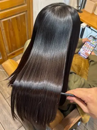 ロング 竹下 勇人のヘアスタイル