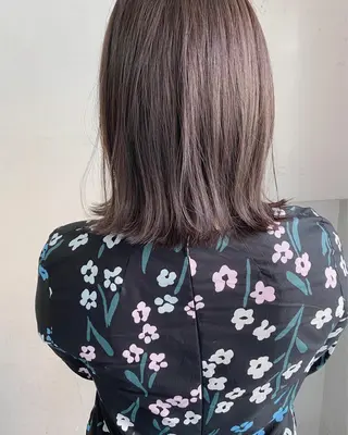 ミディアム レイヤーカット✂️ 横浜No1♡下鳥翔子のヘアスタイル