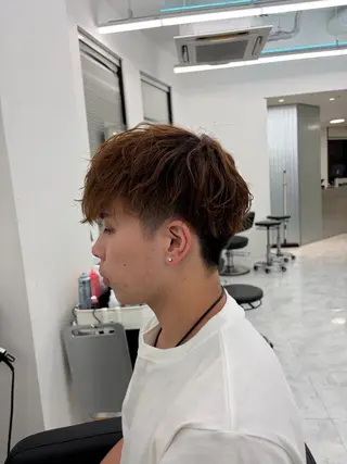 カラー パーマ メンズ SEIGO/カット /メンズパーマ🔥のヘアスタイル