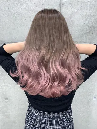 セミロング 山田 絵里菜のヘアスタイル