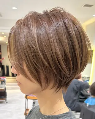 ショート ショート特化／銀座／ 冨田 湖翠のヘアスタイル