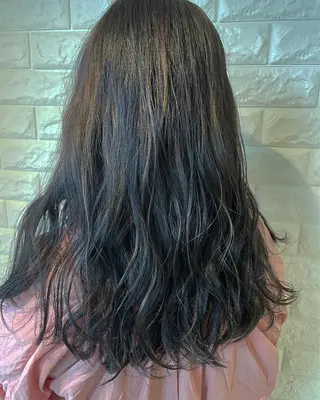 ロング カラー 英語ok sohee ソヒ 305号室のヘアスタイル