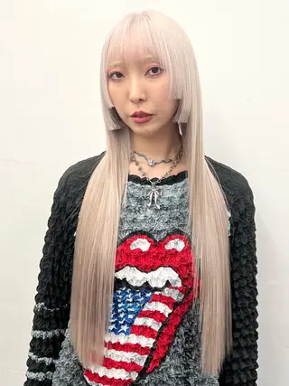 ロング カラー HARU//原宿🤍 リピート率NO.1のヘアスタイル