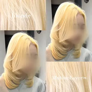 ミディアム レイヤー×透明感🫧 髪質改善🪞春菜💎のヘアスタイル