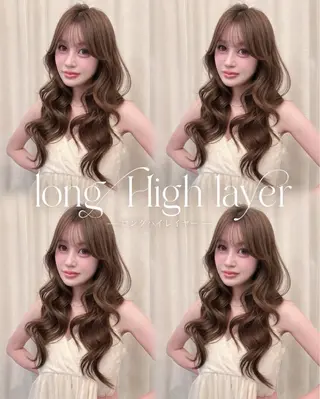 ロング カラー 北橋 流空のヘアスタイル