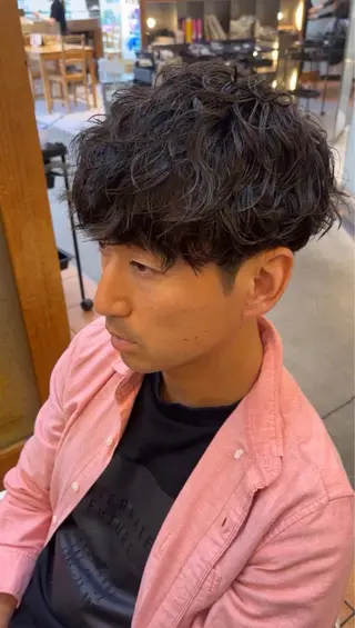 パーマ メンズ 垢抜けのあっきー/ 本厚木徒歩1分のヘアスタイル