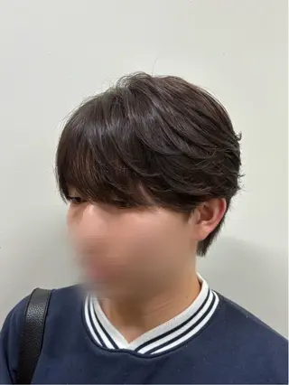 ショート パーマ メンズ 本場韓国ヘア/韓国風 メンズヘア　須田龍世のヘアスタイル