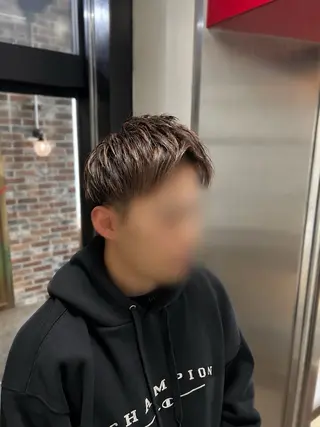 ショート カラー パーマ メンズ 🍀野尻 拓海🍀のヘアスタイル