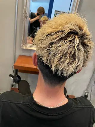 ショート メンズ CHIRU hair salonのヘアスタイル