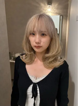 カラー 村瀬 遼のヘアスタイル