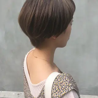 ショート カラー パーマ ヘアアレンジ メンズ キッズ ネイル マツエク・マツパ インナーカラー/ KANAのヘアスタイル