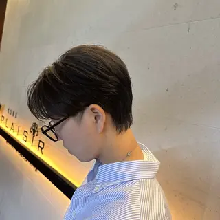 メンズ 韓国メンズヘア 田城伶治のヘアスタイル