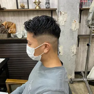 ショート メンズ キッズ 勝河 怜楊のヘアスタイル