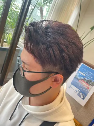 カラー メンズ 高木 櫻のヘアスタイル
