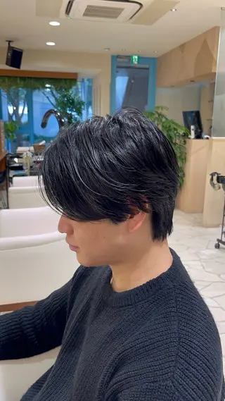 ショート メンズ 山口 陸のヘアスタイル