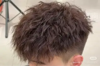 ショート パーマ 金町美容室 お洒落roomルシアのヘアスタイル