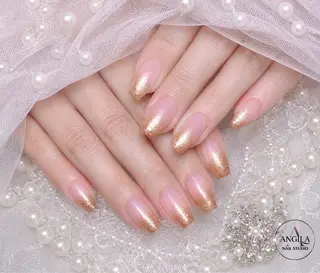 ネイル ANGILA ネイル¨̮S*Y*Kのネイルデザイン