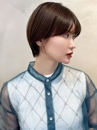 ショート ショート/ボブ manakaのヘアスタイル