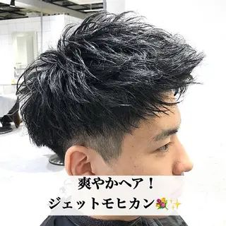 ショート カラー パーマ ヘアアレンジ メンズ メンズヘア特化 パーマ 縮毛矯正🔷のヘアスタイル