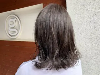 ミディアム カラー IORI #韓国ヘア#髪質改善のヘアスタイル