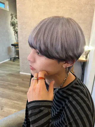カラー メンズ 神谷 凪のヘアスタイル