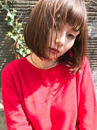 ショート カラー パーマ 上條 航平のヘアスタイル