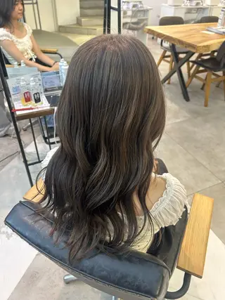 カラー 暖色ෆ透明感カラー 🩷cocoriのヘアスタイル