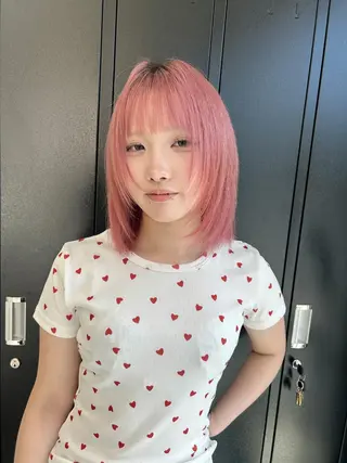 セミロング 🦖JIN HAIR DESIGN🦖のヘアスタイル