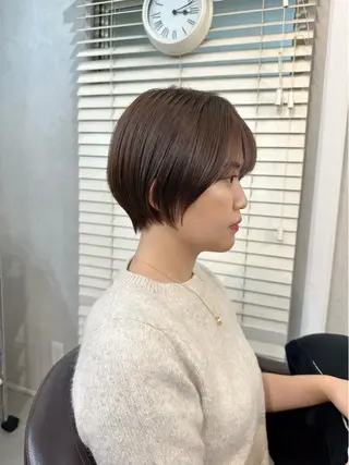 ショート カラー 🍃ショートヘア🍃 北林春樹のヘアスタイル