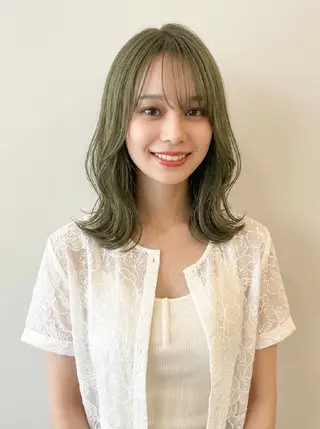 セミロング カラー 小林暢🌟Orque 髪質改善サロン🌙のヘアスタイル