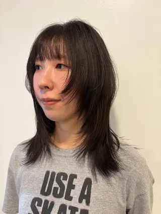 ミディアム Nico☺︎🎀YU レイヤー/カットのヘアスタイル