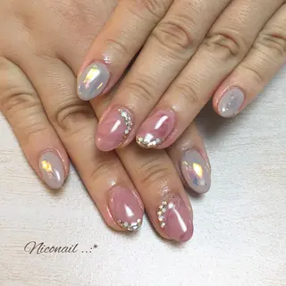 ミディアム ネイル Niconail☆ 仙川/Aiのネイルデザイン