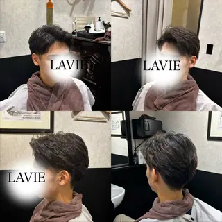 ショート メンズ 長岡 快樹のヘアスタイル