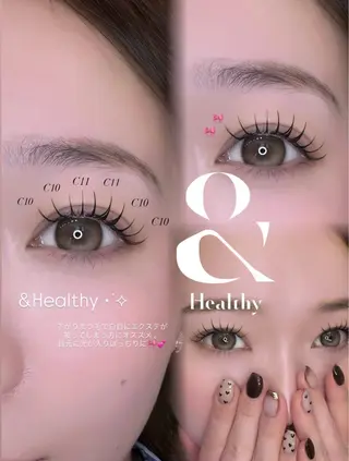 マツエク・マツパ 🕯 立川アイリスト MALIN 🩶のマツエク・マツパデザイン
