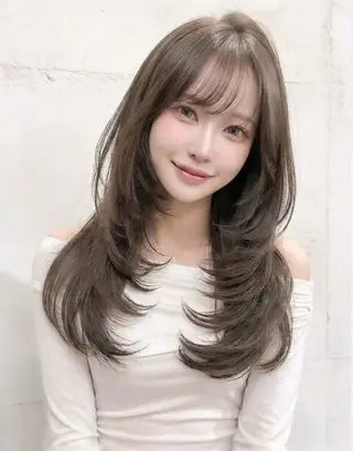 ロング レディースカット モデル募集 / 岡本のヘアスタイル