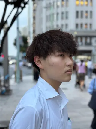 メンズ たけ しまのヘアスタイル
