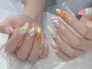 ネイル Rin Nail 新大久保店のネイルデザイン
