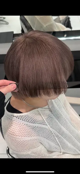 ショート カラー 🩵ニュアンスカラー 🩵ブリーチ/RENのヘアスタイル